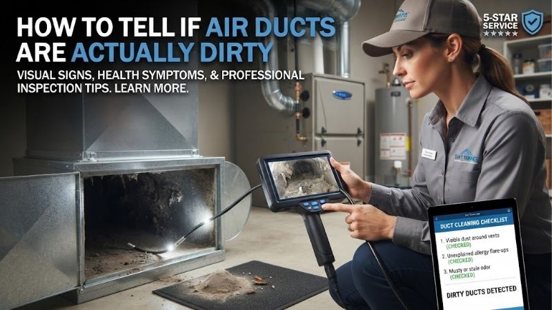How To Tell If Air Ducts Are Actually Dirty: Easy Test