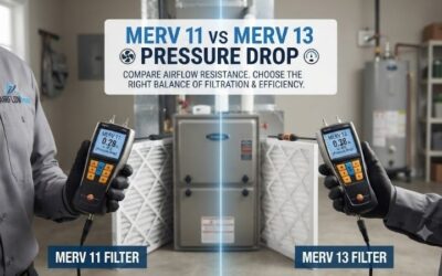 MERV 11 vs MERV 13 Pressure Drop: HVAC Efficiency Comparison