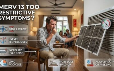 MERV 13 Too Restrictive Symptoms: HVAC System Airflow Signs