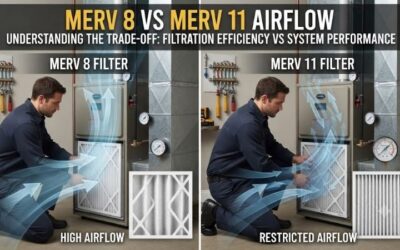 Merv 8 vs merv 11 airflow: Complete HVAC comparison