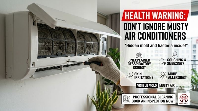 Musty Air Conditioner Health Warning: Prevent Mold Risks
