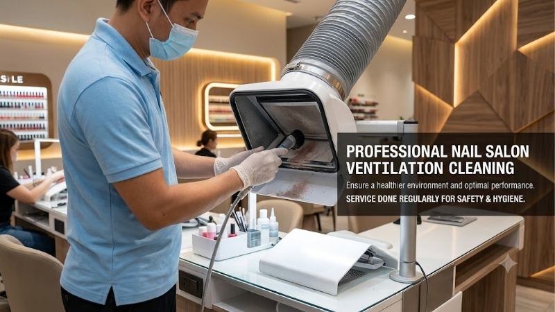 Nail Salon Ventilation Cleaning: Boost Indoor Air Safety Nail Salon Ventilation Cleaning: Boost Indoor Air Safety