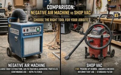 Negative Air Machine vs Shop Vac: Which Tool Do You Need?