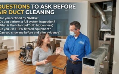 Questions to ask before air duct cleaning: Expert advice