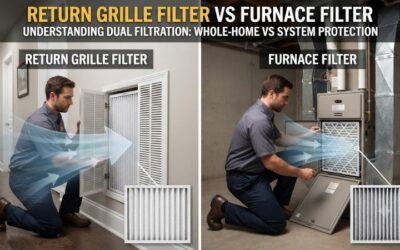 Return grille filter vs furnace filter: Key differences