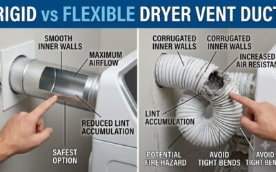 Rigid vs Flexible Dryer Vent Duct: Top Home Vent Guide