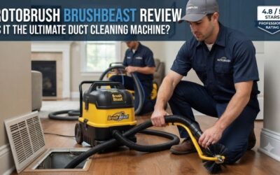 Rotobrush brushbeast review: powerful air duct cleaning power