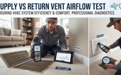 Supply vs Return Vent Airflow Test: HVAC System Diagnosis