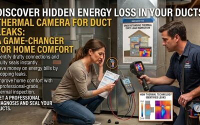 Thermal Camera for Duct Leaks: Easy HVAC Leak Detection