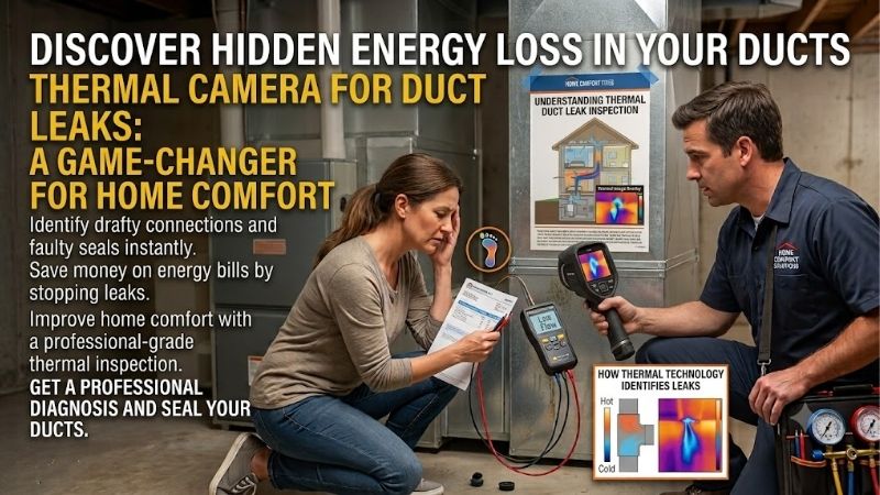 Thermal Camera for Duct Leaks: Easy HVAC Leak Detection Thermal Camera for Duct Leaks: Easy HVAC Leak Detection