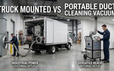 Truck Mounted vs Portable Duct Cleaning Vacuum: Full Guide