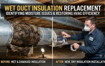 Wet duct insulation replacement: Essential home fixes