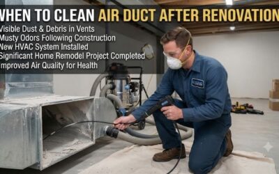 When to clean air ducts after renovation: Timely advice