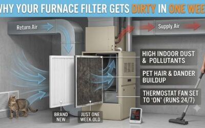 Why Furnace Filter Gets Dirty in One Week: 5 Fast Fixes
