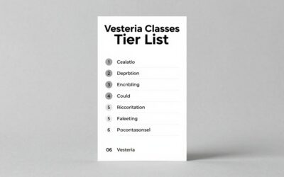 Vesteria Classes Tier List: Best Class Ranked